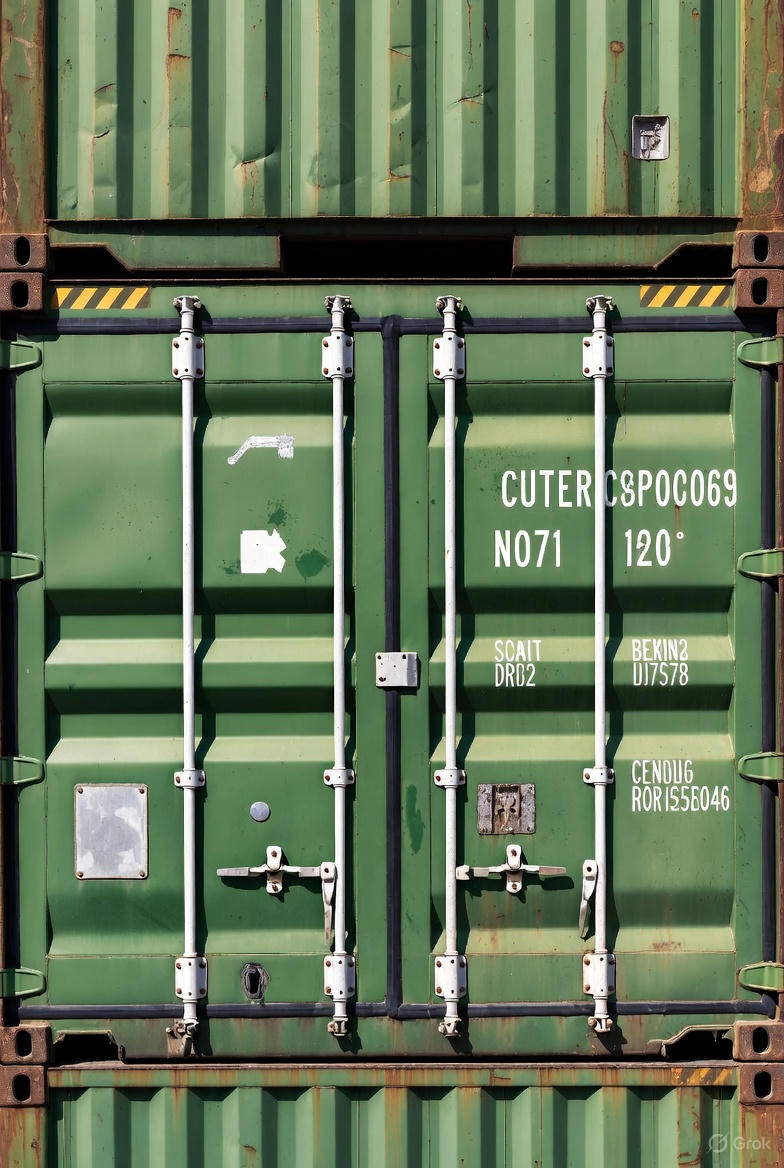 Secure self storage containers